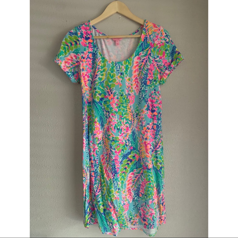 Lilly Pulitzer Tammy Dress Catch A Wave Sz M